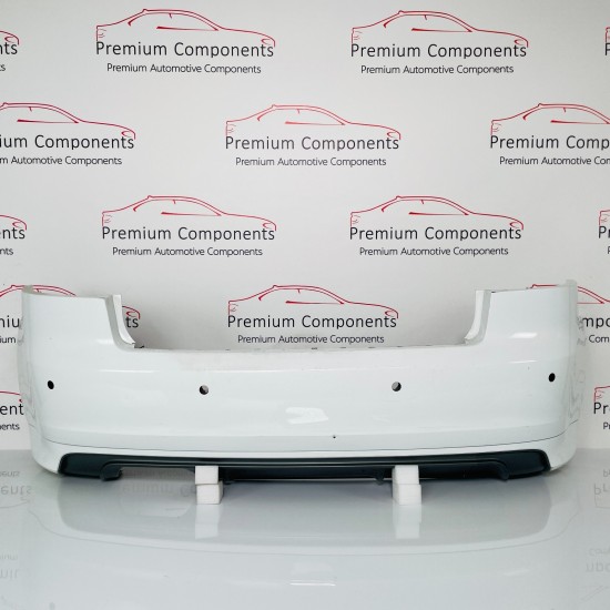 Audi A3 Rear Bumper S Line Hatchback Genuine  White 8p3807511d | 2004–2008 [n71]