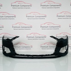 Audi A6 Front Bumper C8 Se Sport Genuine Black  4k0807437a | 2018-2024 [aj162]
