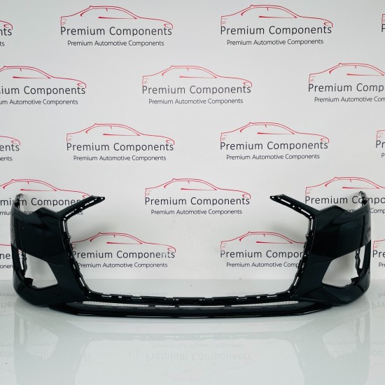 Audi A6 Front Bumper C8 Se Sport Genuine Black  4k0807437a | 2018-2024 [aj162]