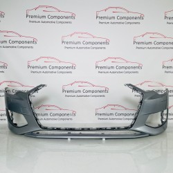 Audi A6 Front Bumper C8 Se Sport Genuine Silver 4k0807437 | 2018-2024 [Bf13]