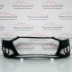 Audi A4 Front Bumper B9 Se Basis Genuine Black 8w0807437ah | 2019-2022 [aj104]