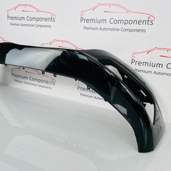 Audi A4 Front Bumper B9 Se Basis Genuine Black 8w0807437ah | 2019-2022 [aj104]