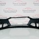 Audi A4 Front Bumper B9 Se Basis Genuine Black 8w0807437ah | 2019-2022 [aj104]