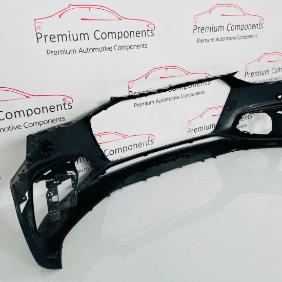 Audi A4 Front Bumper B9 Se Basis Genuine Black 8w0807437ah | 2019-2022 [aj104]