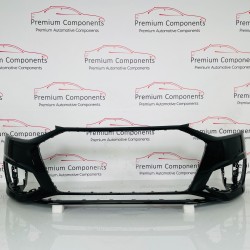Audi A4 Front Bumper B9 Se Face Lift Genuine Black 8w0807437ah | 2019-2022 [at95
