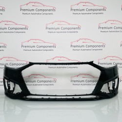 Audi A4 Front Bumper B9 Se Facelift Genuine Black 8w0807437ah | 2019-2022 [aj85]