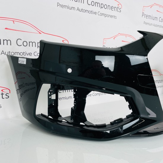 Audi A4 Front Bumper B9 Se Facelift Genuine Black 8w0807437ah | 2019-2022 [aj85]