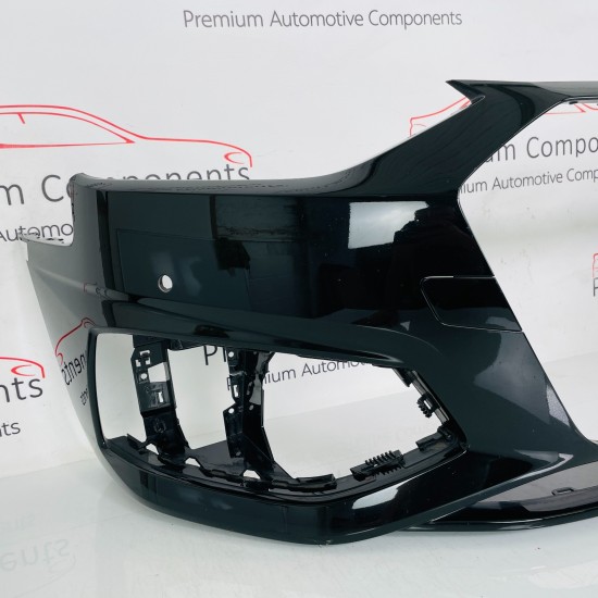 Audi A4 Front Bumper B9 Se Facelift Genuine Black 8w0807437ah | 2019-2022 [al55]