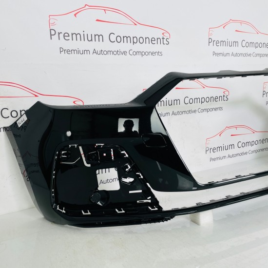 Audi A1 Front Bumper Se Basis Genuine Black 82a807437 | 2019-2023 [Bc64]