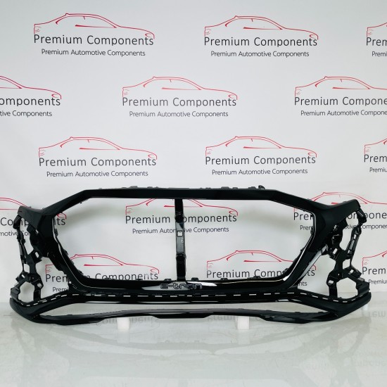 Audi Q8 E-tron Front Bumper Sportback Genuine Black 4ke807725 | 2023-2025 [Bf38]