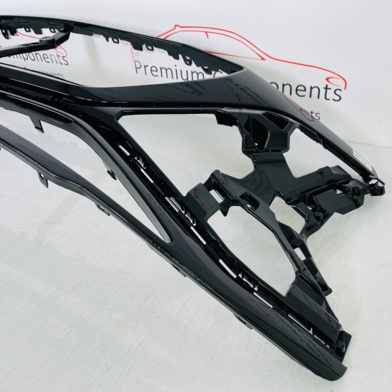 Audi Q8 E-tron Front Bumper Sportback Genuine Black 4ke807725 | 2023-2025 [Bf38]