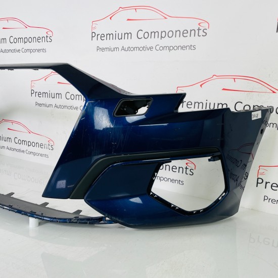 Audi A3 Front Bumper Se Hatchback Genuine Blue 8y0807437 | 2020-2023 [Ba48]