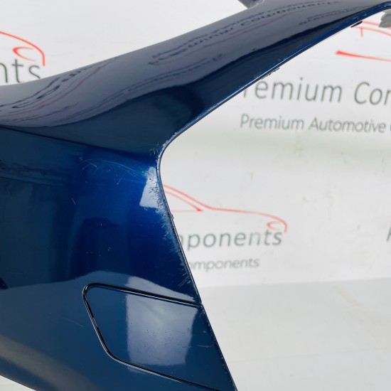 Audi A4 Front Bumper B9 Se Basis Genuine Blue 8w0807437ah | 2019-2022 [Ba155]