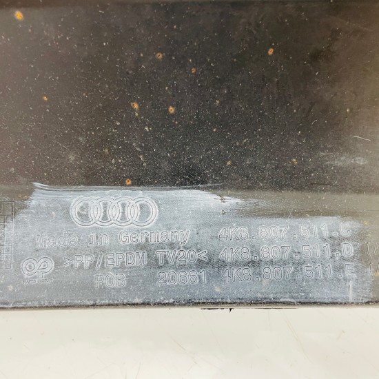 Audi A7 Rear Bumper C8 S-line S7 4k8 Genuine Black 4k8807511 | 2018-2022 [Bf60]