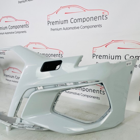 Audi A3 Front Bumper S Line S3 Genuine White 8y0807437f | 2020-2023 [Bf67]