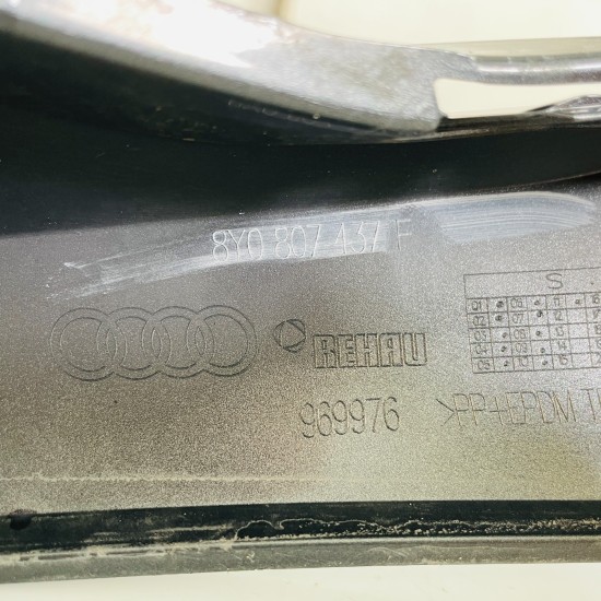 Audi A3 Front Bumper S Line S3 Genuine Grey 8y0807437f | 2020-2023 [Bd32]
