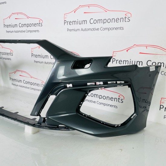 Audi A3 Front Bumper S Line S3 Genuine Grey 8y0807437f | 2020-2023 [Bd32]