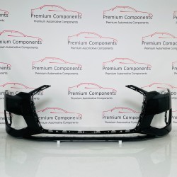 Audi A6 Front Bumper C8 Se Sport Genuine Black 4k0807437 | 2018-2024 [Bf74]