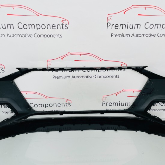Audi A4 Front Bumper B9 Se Face Lift Genuine Black 8w0807437a | 2019-2022 [aj84]