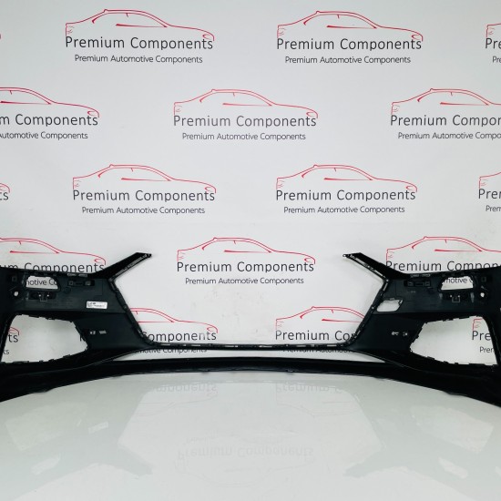 Audi A7 Front Bumper C8 4k8 Sportback Genuine Black 4k8807437 2018-2021 [aw107]