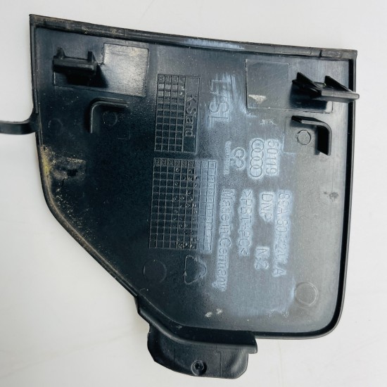 Audi Q4 E-tron Tow Eye Cap Cover Front Bumper Genuine 89a807241a 2021-2025 [zb57 Audi Q4 E-tron Tow Eye Cap Cover Front Bumper Genuine 89a807241a 2021-2025 [zb57