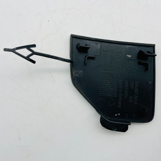 Audi Q4 E-tron Tow Eye Cap Cover Front Bumper Genuine 89a807241a 2021-2025 [zb57 Audi Q4 E-tron Tow Eye Cap Cover Front Bumper Genuine 89a807241a 2021-2025 [zb57