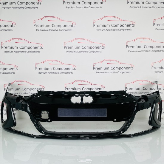 Audi E-tron Gt Rs Front Bumper Genuine Black 4j3807221 | 2019-2024 [an12]