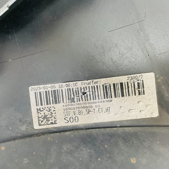 Audi A4 Front Bumper B9 Se Basis Genuine Black 8w0807437 | 2015-2018 [Bf144]