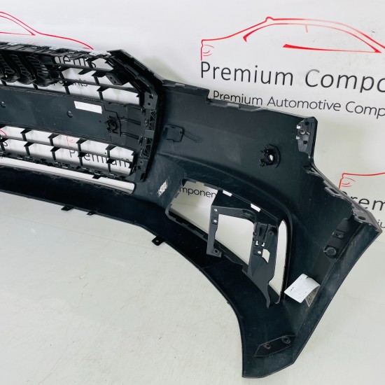 Audi A4 Front Bumper B9 Se Basis Genuine Black 8w0807437 | 2015-2018 [Bf144]