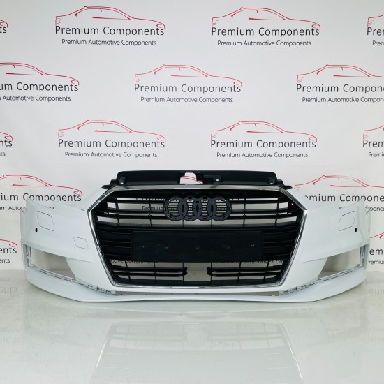 Audi A3 Front Bumper Se Facelift Genuine White 8v3807437af | 2016-2019 [Bf150]