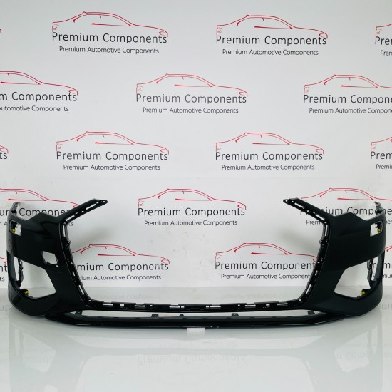 Audi A6 Front Bumper C8 Se Sport Genuine Black 4k0807437 | 2018-2024 [au94]