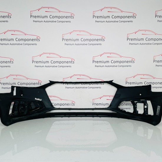 Audi A4 Front Bumper B9 Se Facelift Genuine Black 8w0807437ah | 2019-2022 [al55]