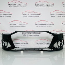Audi A4 Front Bumper B9 Se Basis Genuine Black 8w0807437ah | 2019-2022 [Ba113]