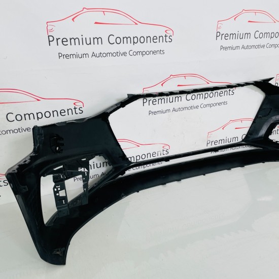 Audi A4 Front Bumper B9 Se Basis Genuine Black 8w0807437ah | 2019-2022 [Ba113]