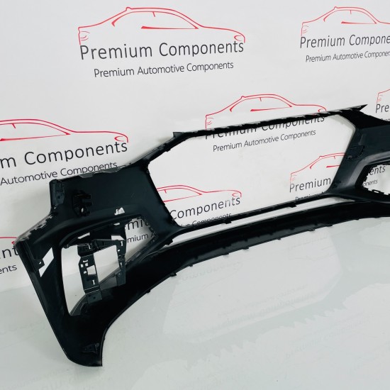 Audi A4 Front Bumper B9 Se Face Lift Genuine Black 8w0807437a | 2019-2022 [aj84]