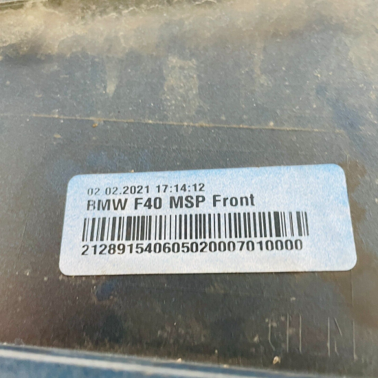 BMW 1 Series F40 M-sport Front Bumper 2019 - 2023 [aa50]