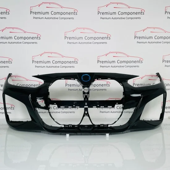 BMW I4 Front Bumper Genuine Black G26 Gran Coupe M Sport 2020 - 2024 [aj110]