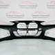 BMW I4 Front Bumper Genuine Black G26 Gran Coupe M Sport 2020 - 2024 [aj110]
