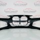 BMW I4 Front Bumper Skin Genuine Black G26 Gran Coupe M Sport 2020 - 2024 [aj110 BMW I4 Front Bumper Skin Genuine Black G26 Gran Coupe M Sport 2020 - 2024 [aj110