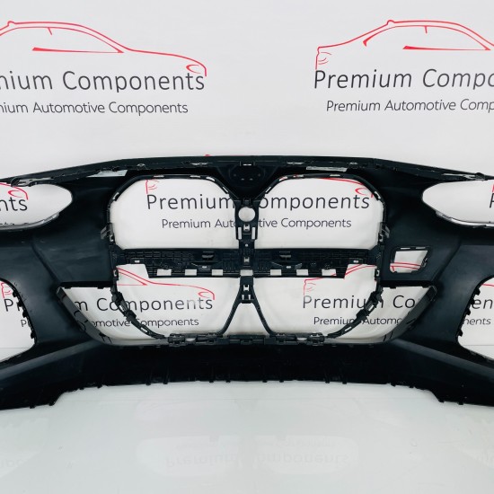 BMW I4 Front Bumper Skin Genuine Black G26 Gran Coupe M Sport 2020 - 2024 [aj110 BMW I4 Front Bumper Skin Genuine Black G26 Gran Coupe M Sport 2020 - 2024 [aj110