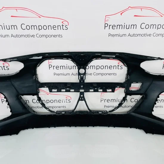 BMW I4 Front Bumper Skin Genuine Black G26 Gran Coupe M Sport 2020 - 2024 [aj110 BMW I4 Front Bumper Skin Genuine Black G26 Gran Coupe M Sport 2020 - 2024 [aj110