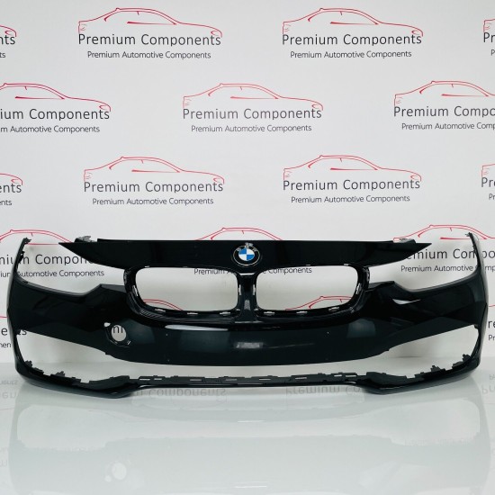 BMW 3 Series Front Bumper Skin Genuine Black F30 F31 Lci Se 2016 – 2019 [aj73]
