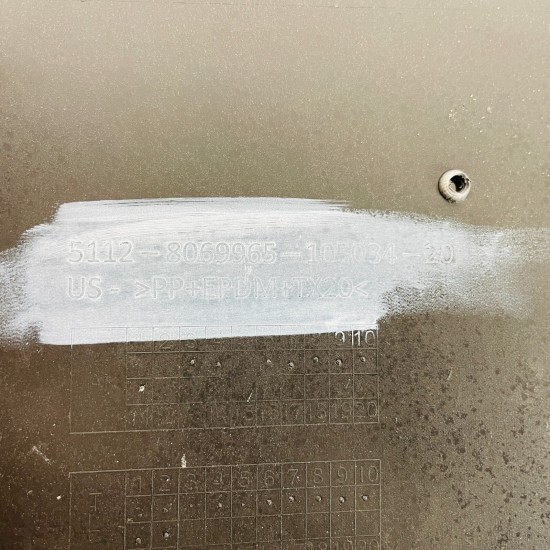 BMW X6 Rear Bumper Skin Genuine G06 M50d M Sport 2018 – 2022 [ak190]