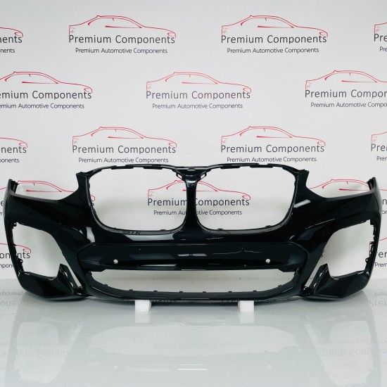 BMW X3 X4 Front Bumper Genuine Black G01 G02 M Sport 2018 – 2021 [al7]