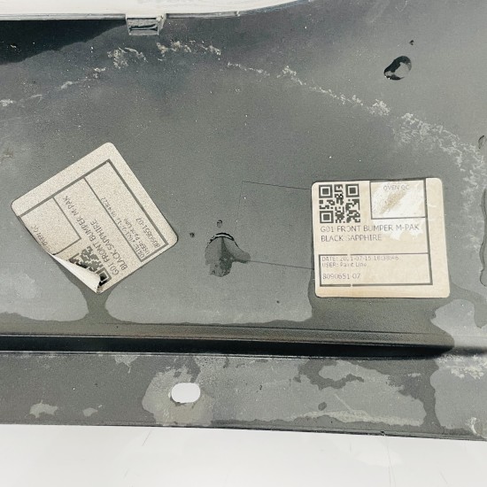 BMW X3 X4 Front Bumper Genuine Black G01 G02 M Sport 2018 – 2021 [al7]