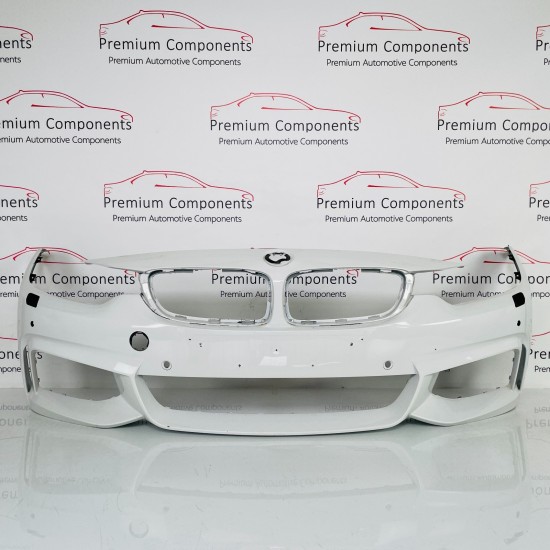 BMW 4 Series Front Bumper Genuine White F32 F33 F36 M Sport 2012 - 2020 [am39]