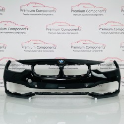 BMW 3 Series Front Bumper Skin Genuine Black F30 F31 Lci Se 2016 – 2019 [aj73]