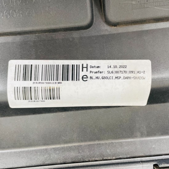 BMW 5 Series Rear Bumper G31 Estate Genuine Grey M Sport Lci 2020 - 2024 [ao130 BMW 5 Series Rear Bumper G31 Estate Genuine Grey M Sport Lci 2020 - 2024 [ao130
