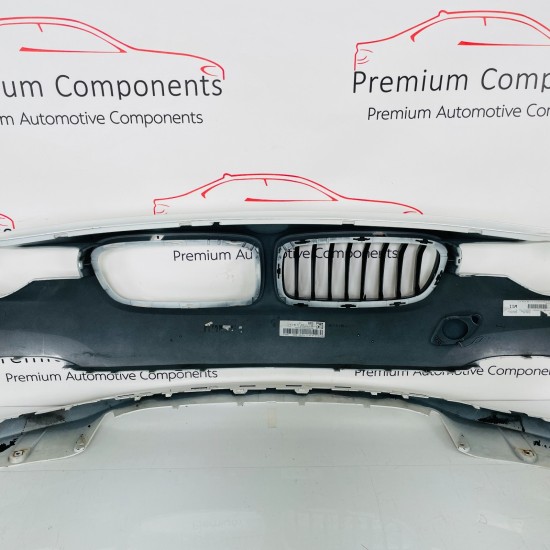 BMW 3 Series Front Bumper Genuine White F30 F31 Se Lci 2016 – 2019 [al40]