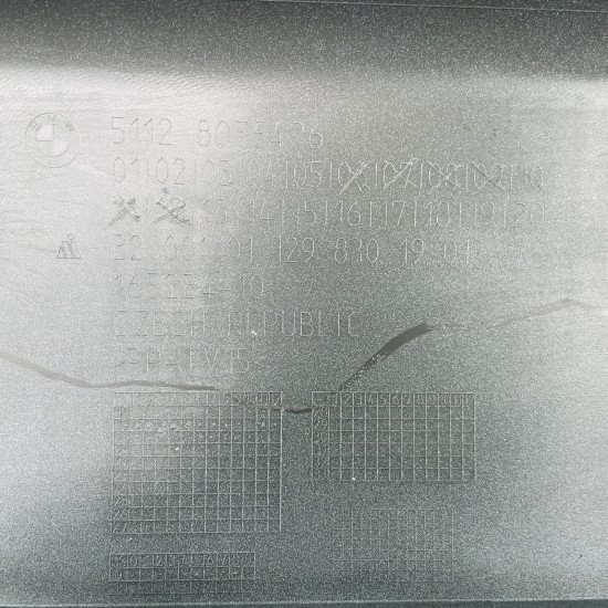 BMW 2 Series Gran Coupe Rear Bumper Skin Genuine F44 M Sport 2020 - 2023 [ae8]